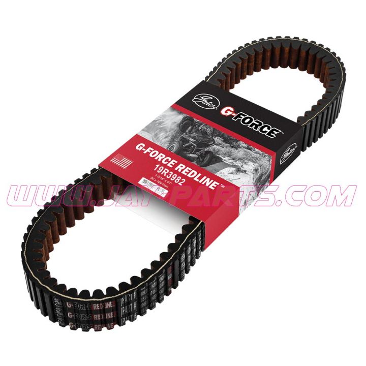 GATES G-FORCE REDLINE CVT Drive Belt 19R3982 |Polaris | JAY PARTS