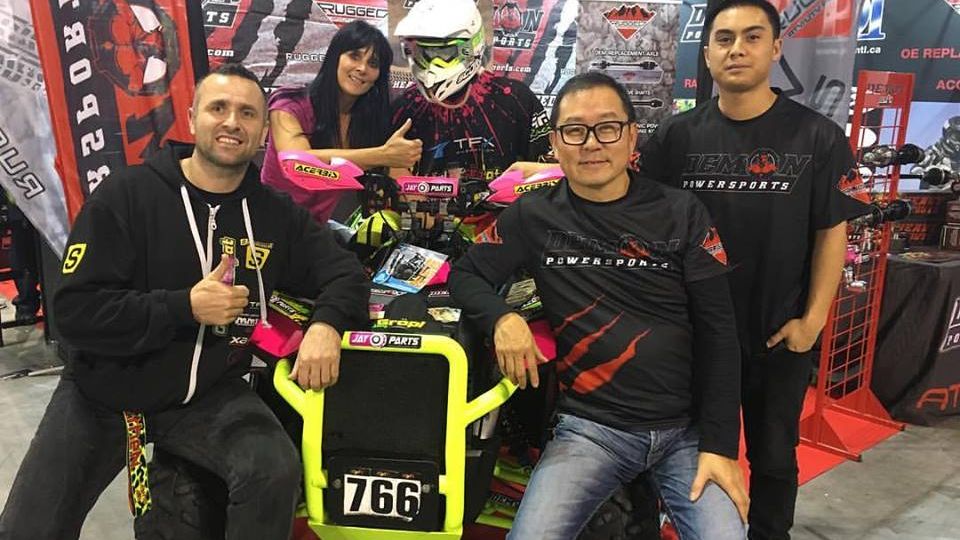 Eicma 2017 - JAY PARTS mit DEMON POWERSPORTA