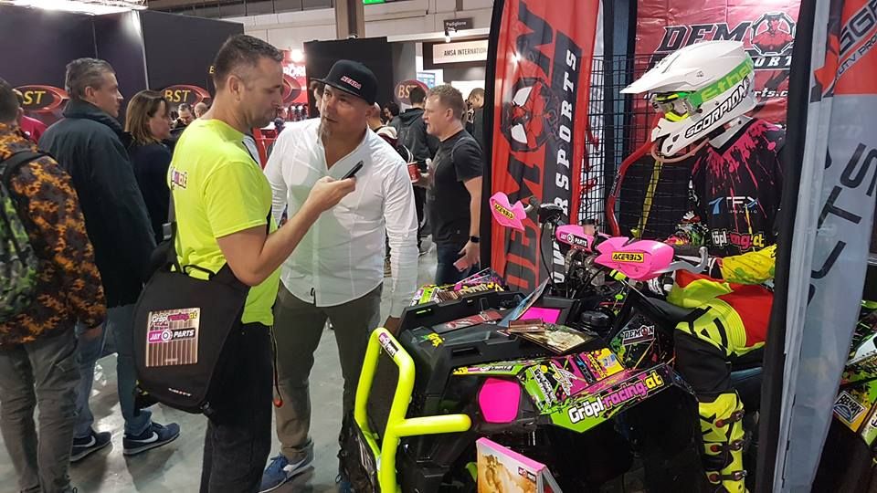 Jay Gröpl und Aldo Lami Eicma 2017