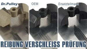 Reibungsverschleissprüfung - Dr. Pulley - OEM - Aftermarket CFMoto Nylon Block