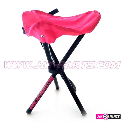 3-Leg outdoor chair pink