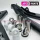 JAY PARTS A-Arms vonre/oben - Set links & rechts, JAY 1 - JP0120