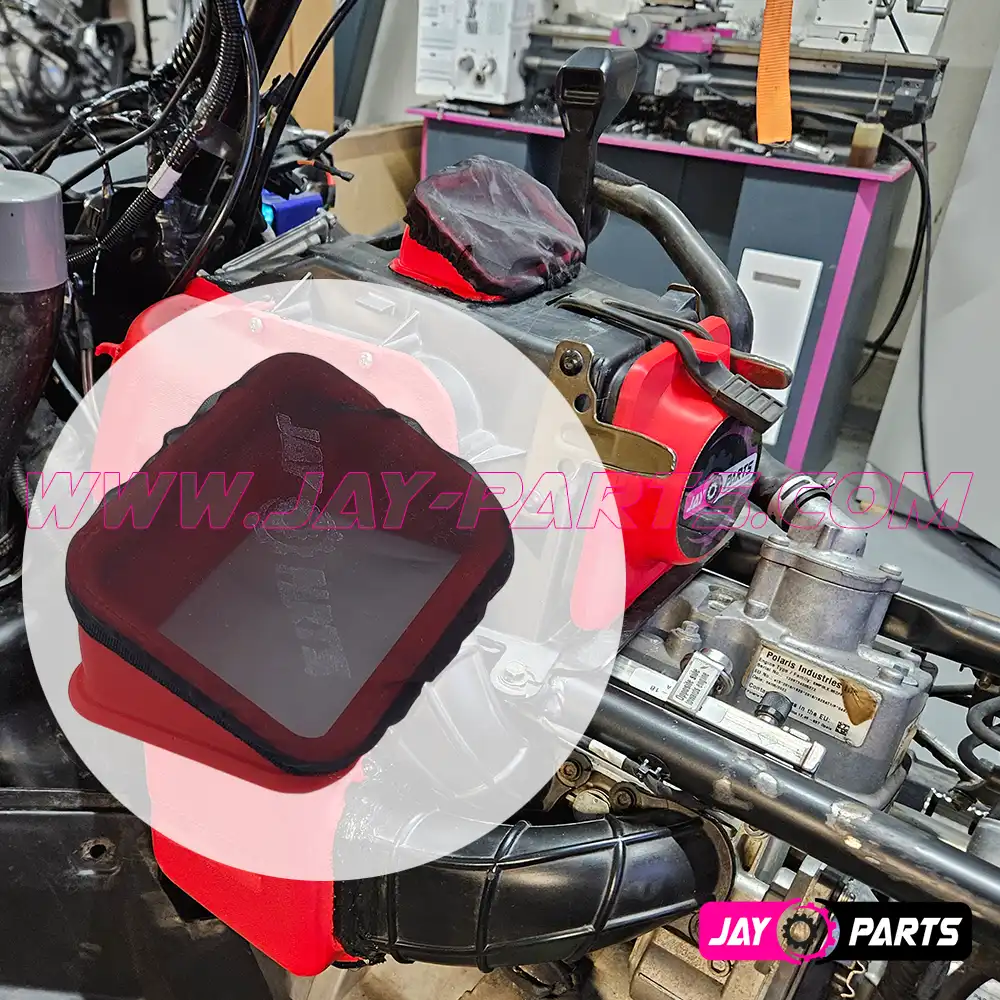 Airboxeinlass Upgrade Oben & Dry Charger - Polaris Scrambler