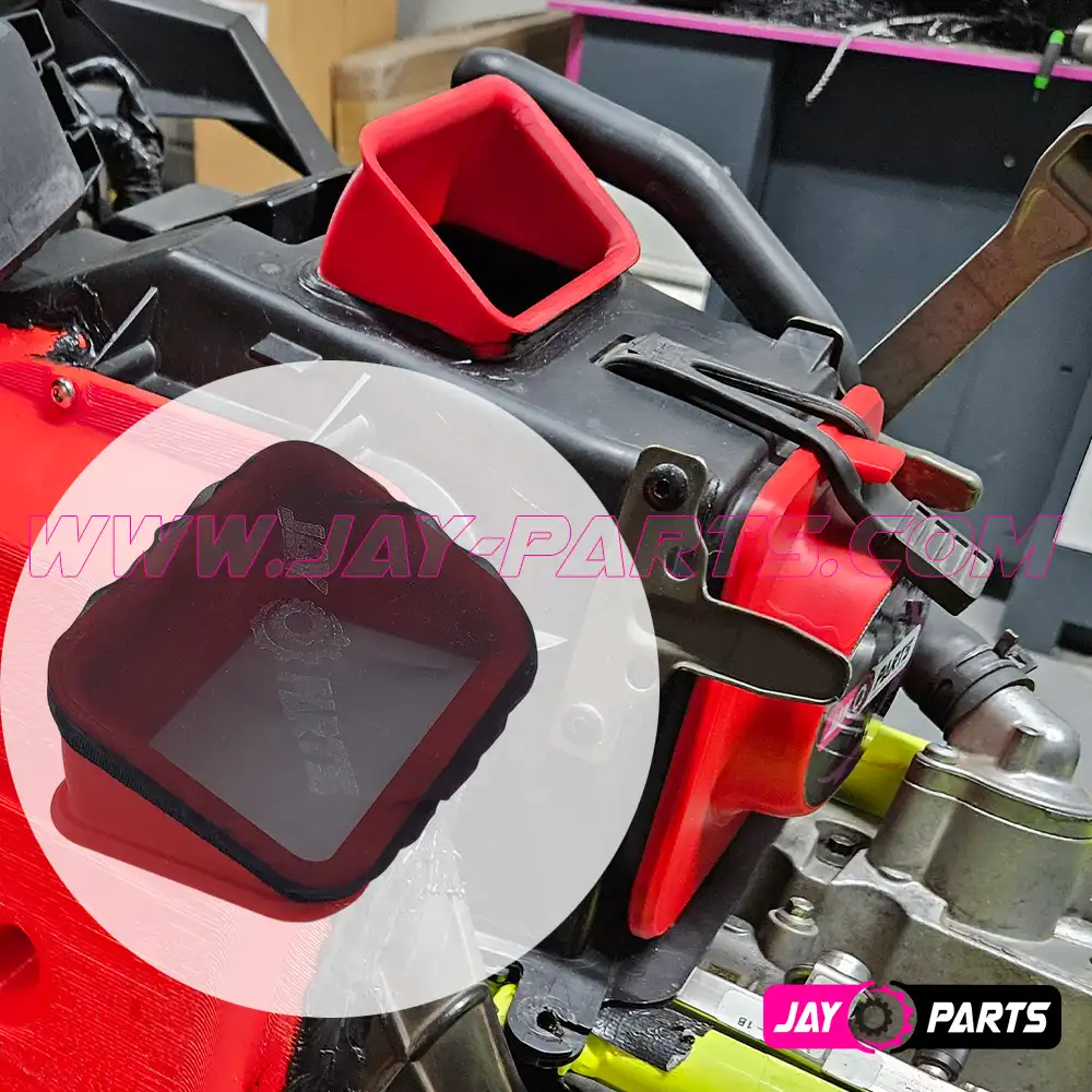 Airboxeinlass Upgrade Oben & Dry Charger - Polaris Scrambler