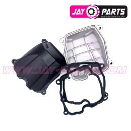 JAY PARTS Ventildeckel Aluminium Set Can Am- Schwarz Pulverbeschichtet - JP0113-black