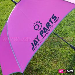JAY PARTS Automatic Golf Umbrella Pink