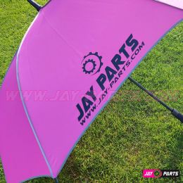 Automatik Golf Regenschirm Pink - JAY PARTS Regenschirm