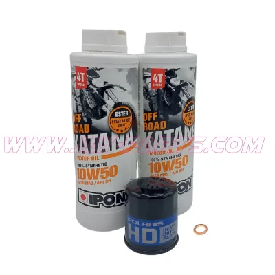 Ipone Engine Oil Service Kit HD – Polaris Scrambler/Sportsman 450/570/800/850/1000/1000 S