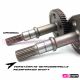 Reinforced Gearbox Input Shaft + Damper Repair Kit Polaris Sportsman/Scrambler - JAY PARTS Ugrade