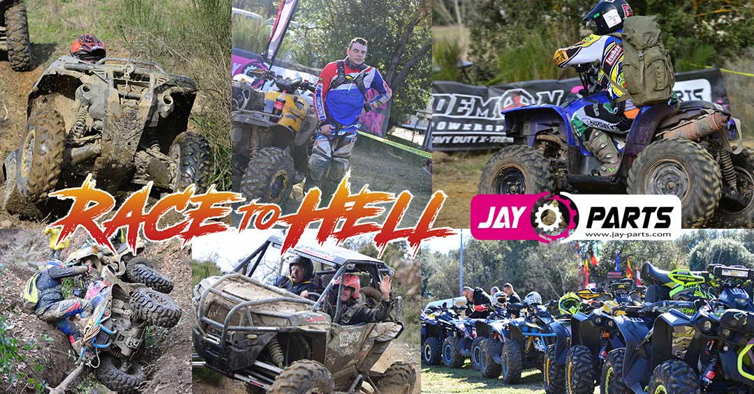 Jay Parts Sponsor of Race to Hell Italy