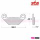 SBS 899RSI - Brake Pad for Polaris Scrambler & Sportsman 