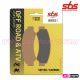 Brake Pad SBS  986SI - CFMoto CForce, UForce, ZForce  models front