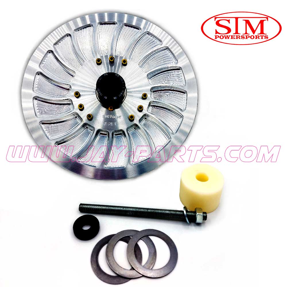 Quad Logic Secondary Clutch Roller Kit For Polaris RZR, General, Sportsman – 3514926