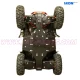 Skid Plate Polaris Scrambler 1000 S - HDPE Plastic