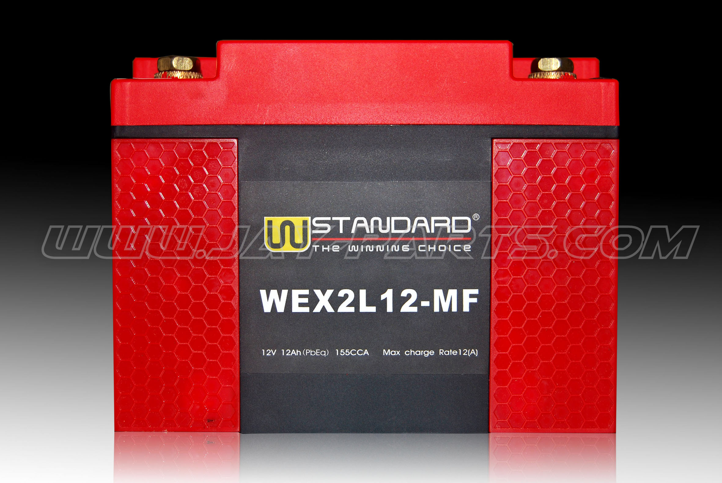 WEX2L12MF WStandard Lithium Battery JAY PARTS