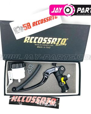 ACCOSSATO Racing Master brake pump left side 19×20 (with fluid reservoir)