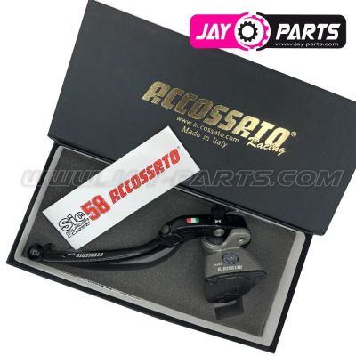 Accossato Racing Master Brake Pump Left side 19×20 (integrated reservoir)