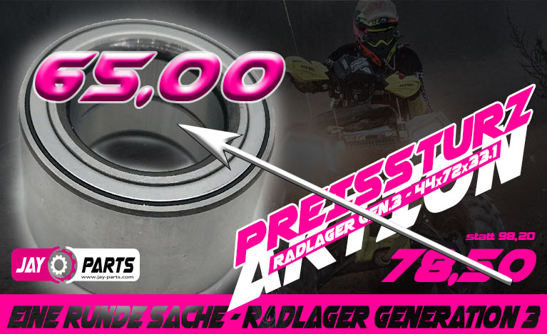 PREISSTURZ bei JAY PARTS! Radlager Generation 3 - nur bei Jay Parts bis 30.5.2021 so lange der Vorrat reicht