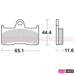 SBS 799SI - Offroad Sinter Bremsbelag für CFMoto, Goes & Yamaha Modelle online kaufen bei JAY PARTS