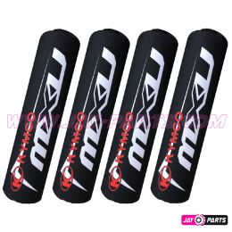 Shock Cover Kymco MXU - Black/White/Red