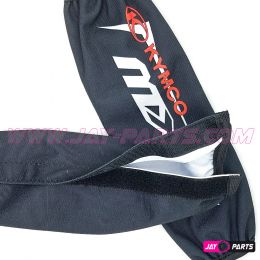 Shock Cover Kymco MXU - Black/White/Red