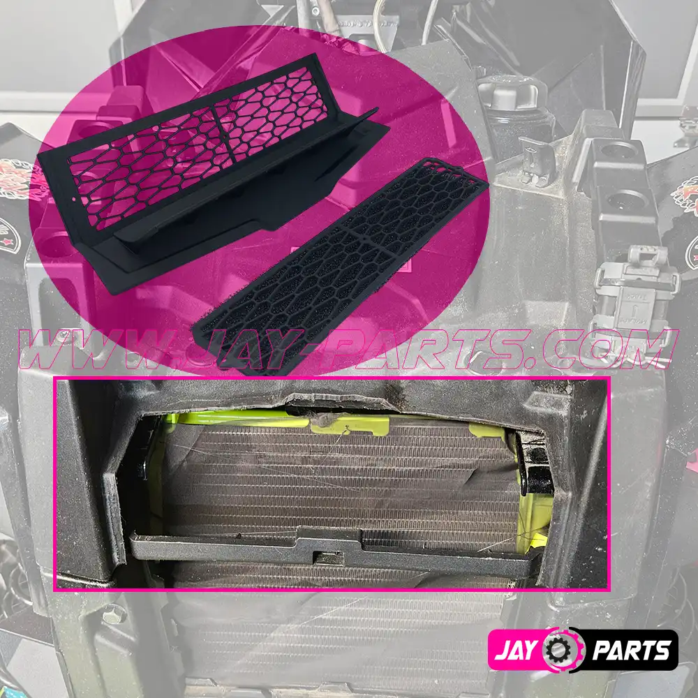 JAY PARTS Lufteinlass Upgrade Hood - Polaris Scrambler