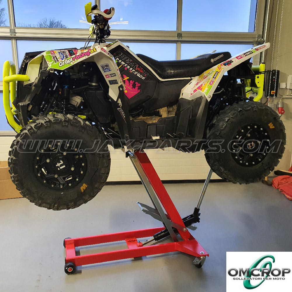 ATV lift with 360° revolving base