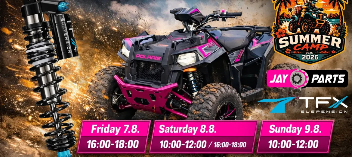 JAY PARTS & TFX Suspension Check & Support at POLSCA LIGA ATV SUMMER CAMP 2026
